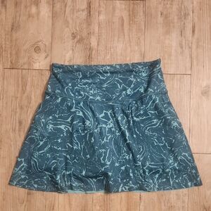 Athleta Blue Marble Tennis Skort